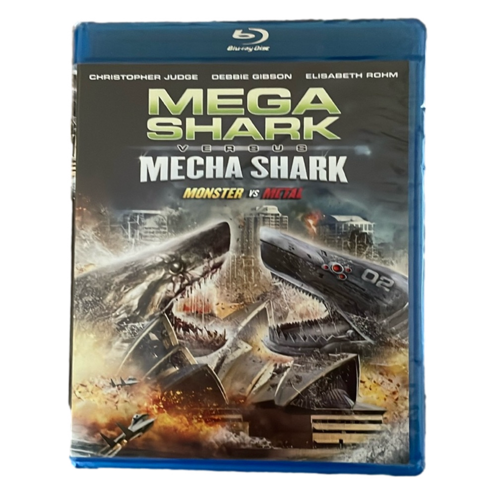 Mega Shark vs Mecha Shark Blu-Ray New!